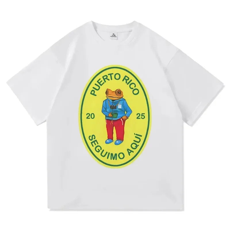 Bad Bunny T-shirts Graphic Harajuku Men women Tshirt Designer Harajuku Unisex Clothing