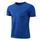 1pcs Men T-Shirts Running Shirt Boys Soccer Shirts Men's Jersey Sportswear Mens Jogging Quick Dry Compression Fitness Top clothe