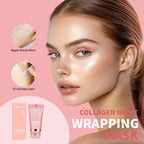 Collagen Peel-off Mask Moisturizing Deep Cleansing Anti Wrinkle Face Skin Care Masks Hydrating Overnight Collagen Mask Cream.
