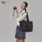 AJI Shoulder Bag For Women 2025 New Fashion Crossbody Bag Wear-Resistant Waterproof Nylon Female Handbags Ladies Messenger Bag