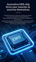 Abs Belt Abdominal Trainer EMS Muscle Stimulation Electric Exerciser Toning Belts For Leg Arm Workout Fitness Home Gym Equiment