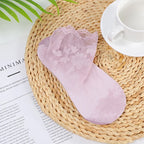 5 Pairs/Lot Socks women's Lace Transparent Lolita Invisible Summer Thin Non-slip Short  Ankle Black Low Cut Boat Sock