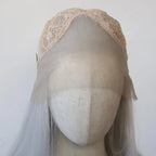 13*4 Dark Brown Synthetic Lace Front Wigs Chocolate Brown Long Straight Lace Front Wig for Women Pre Plucked Natural Hairline