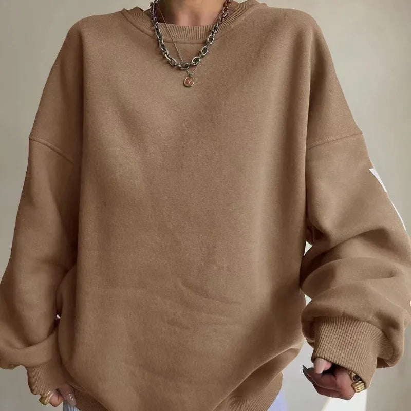 American Fashion Brand Harajuku Retro Letters Fashionable Loose Hoodie Women Street Hip-hop Punk Y2K Casual Oversized Sweatshirt