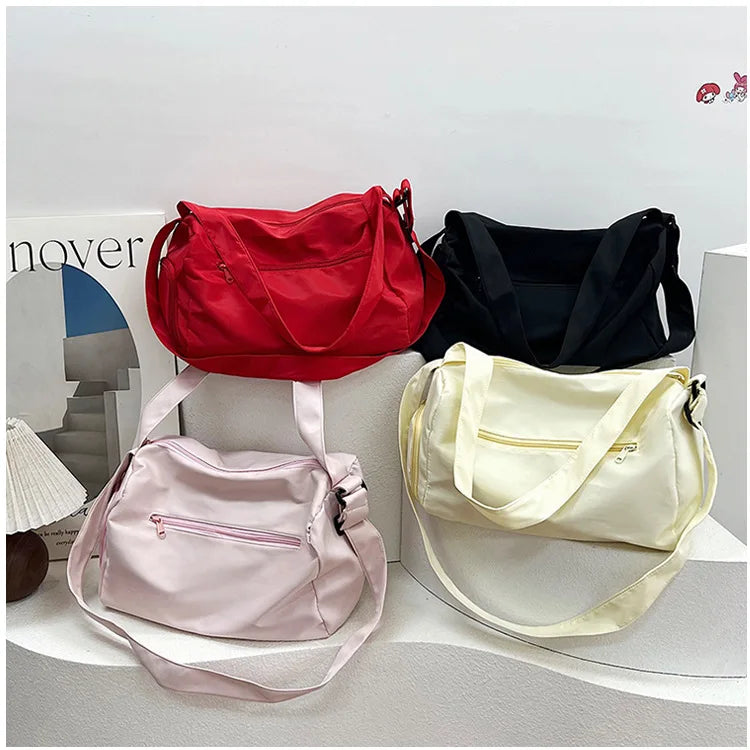 2025 Large capacity Travel Tote Bags for Women nylon Shoulder Messenger Bag Sports Yoga Satchels Fashion Woman Handbag