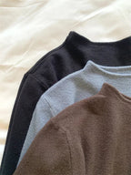 2025 Women Turtleneck Knitted Pullovers Solid Sweater Harajuku Korean Soft Warm Knitwear Autumn Winter Fashion Slim Jumpers Tops