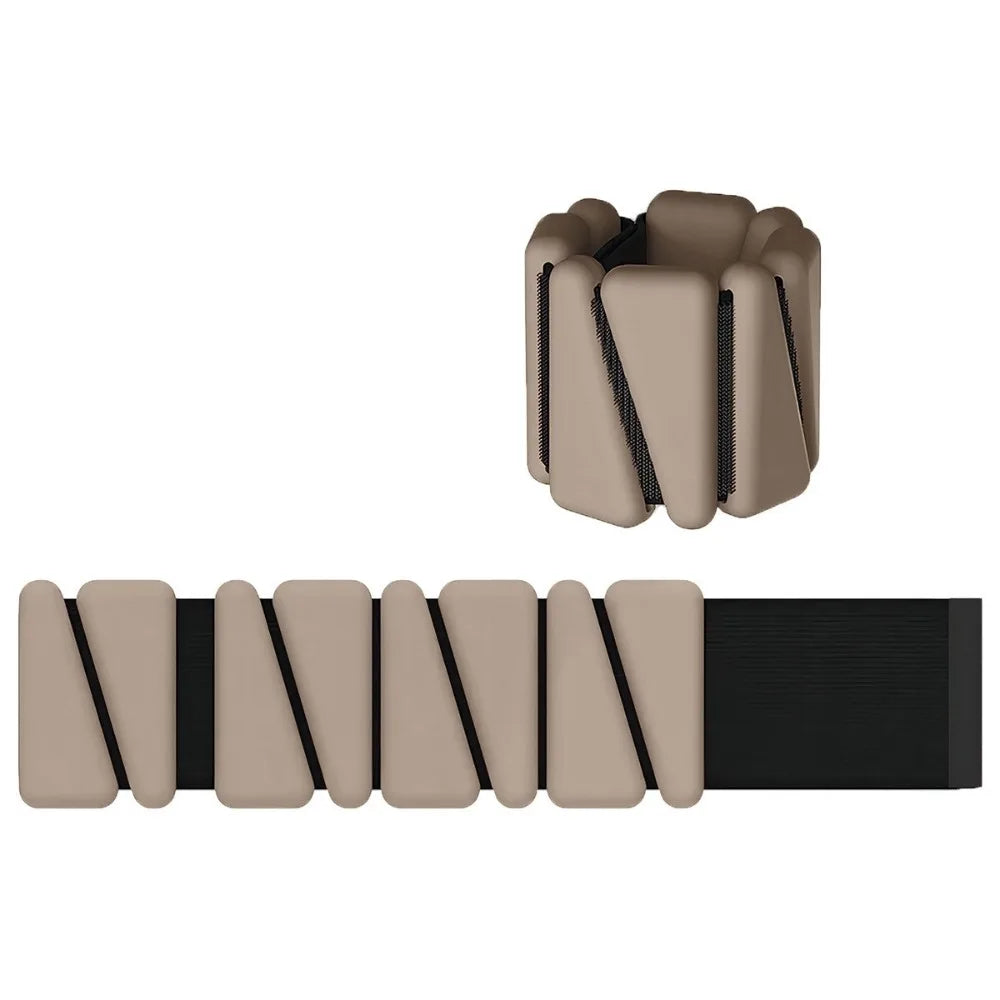 Adjustable Wrist Weight Bracelet Sweat-proof Silicone Weighted Wrist Strap Universal Skin Friendly