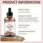 30ml clove essential oil non-greasy long-lasting fragrance aromatherapy diffuser humidifier massage soap DIY production