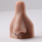 1Pc Soft Silicone Nose Model Tattoo Practice Jewelry Display Piercing Tools Earring Display Tool Acrylic Display Stand Kit