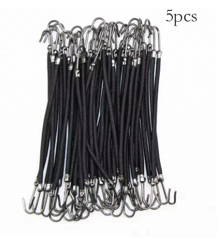 5/10/20 Pieces of Fashionable Double Hook Headband Rubber High Elasticity Design Headband Ponytail Headwear Women's Accessories