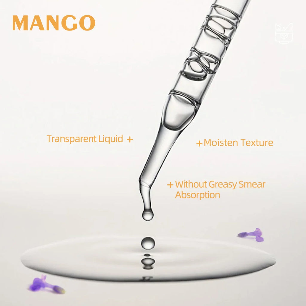 30ml/60ml/100ml mango essential oil is suitable for facial hydration, moisturizing, hair care, skin care, and perfume making
