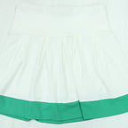 CM.YAYA Women's Set Sleeveless V-neck Vest  + Pleated Skirts 2025 Summer Cute Street Beach Two 2 Piece Sets Outfits Tracksuit