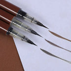 0.01mm Ultra Fine Liquid Eyebrow Pen Long Lasting Black Brown Waterproof Non-smudge Colorfast Natural Eye Brow Makeup Cosmetics