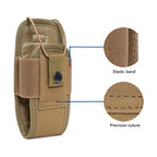 1pc Tactical Radio Walkie Talkie Pouch Magazine Waist Bag Holder Pack Airsoft Hunting Camping Interphone Holster Bag