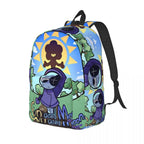 Dandys World Cool Backpack Lightweight High School Hiking Travel Game Logo Daypack for Men Women Laptop Computer Shoulder Bag