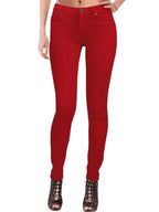 Casual Stretchy jeans for Women  White SKinny Pants Jeans Stretchy Spring Denim Pants Butt Lifting Denim Leggings