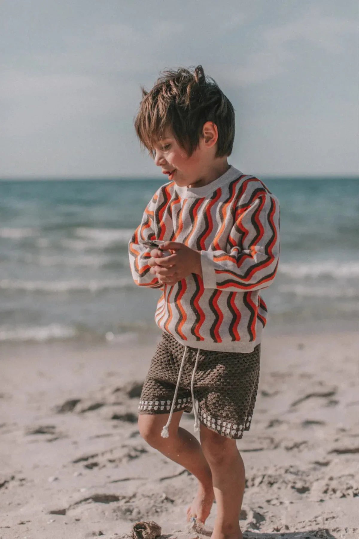 2025 Summer New Baby Short Sleeve Hollow Knit Cardigan Solid Infant Girl Coat Cotton Toddler Boys Knitted Jacket Kids Clothes