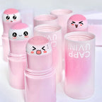 CAPPUVINI Blush Stick Soft Face Brightening Contouring Shadow Blusher Powder Peach Pinkish Cheek Tint Korean Makeup Cosmetics