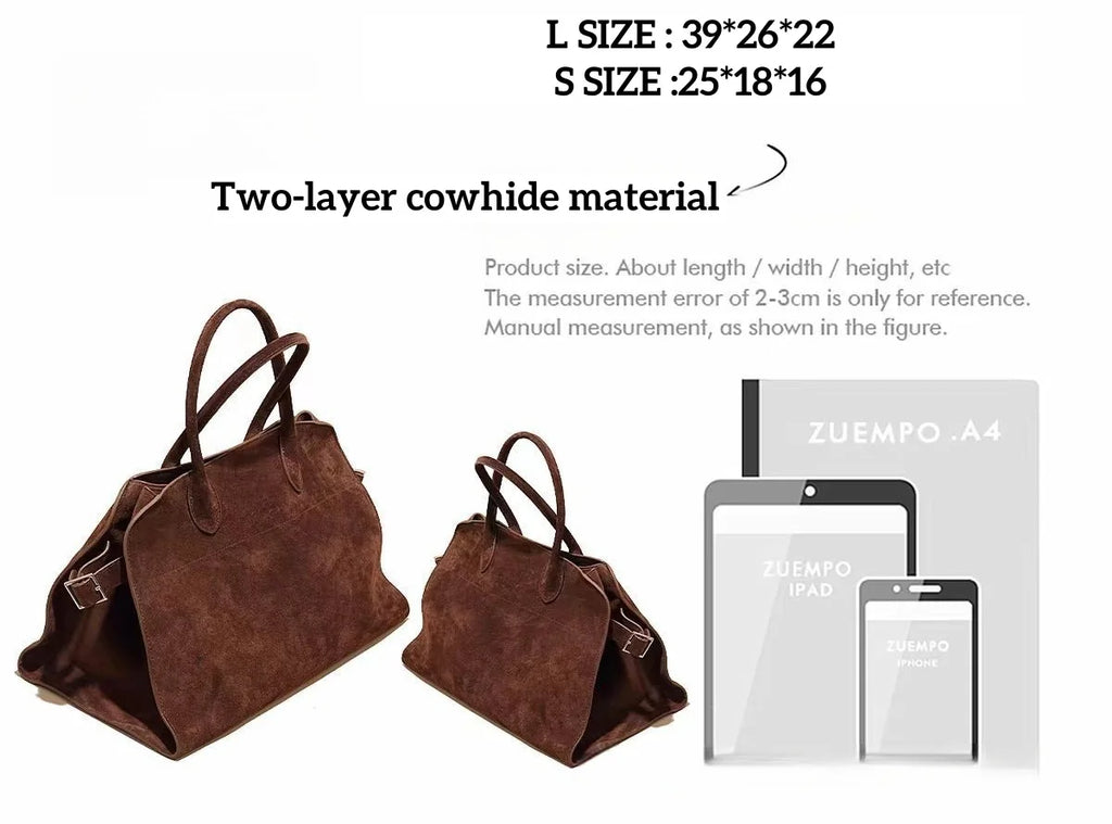 Handbag Tote Tote Commuter Leather Large Capacity Computer Bag White Soft Breathable Handbags Traveling