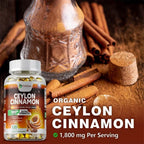Ceylon Cinnamon - Supports Healthy Circulation, for Heart, Joint & Brain Health, Boosts Immunity, Improves Energy Levels
