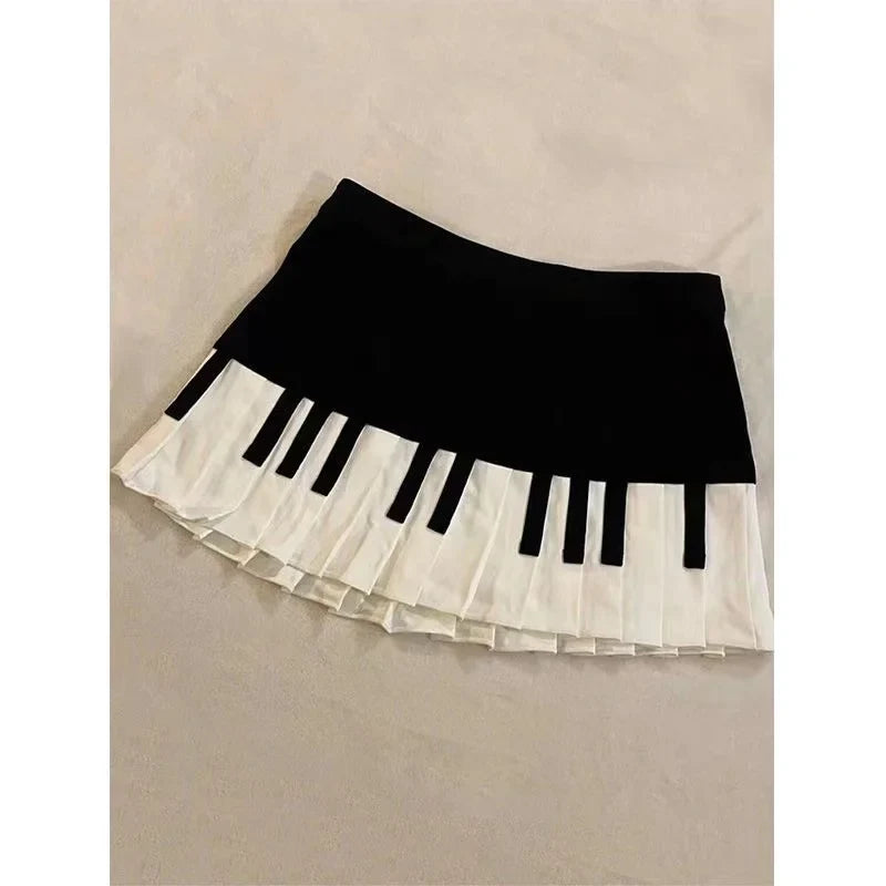 Gothic Y2k Elastic Waist Harajuku Y2k Short Skirt Women Hot Chick Chic Ruffle Subculture Skirts Design Retro Cake Skirt Lolita