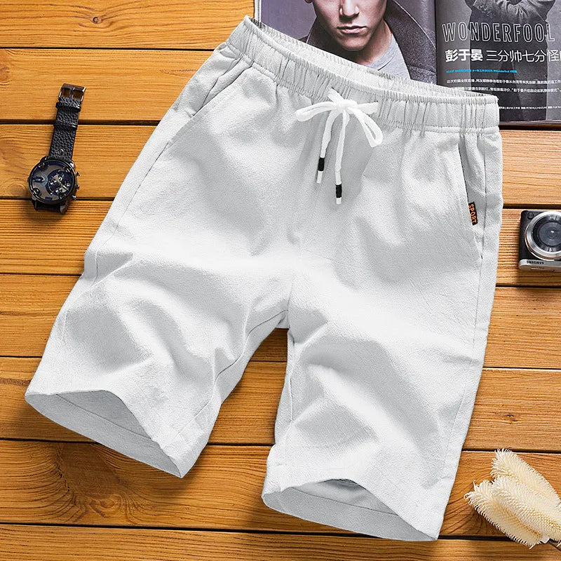 2024newSummer Shorts Men Casual Shorts Trunks Fitness Beach Shorts Man Breathable  Short Trousers