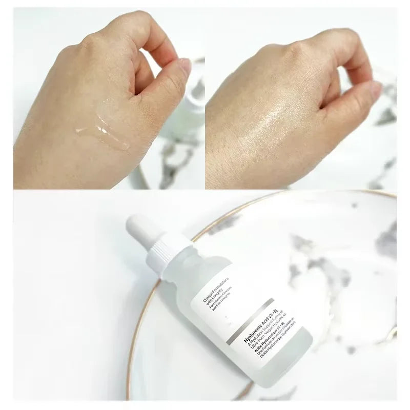 2% Hyaluronic Acid + B5 Serum Moisturizing Nourishing Dry Skin Care Firming Oil Control Multi-effect Facial Essence Dropshipping