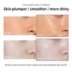 Collagen Jelly Cream Niacinamide Tightening Soothing Moisturizing Anti-Aging Firmness Hydration Skincare 100ml Face Gel