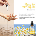 30ml/60ml/100ml chamomile essential oil is suitable for facial hydration, moisturizing, hair care, skin care, and perfume making