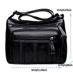 2024 New Middle-aged WOMEN'S Bag, Lightweight, Multi-layered, Large-capacity MOTHER'S Bag, Crossbody Bag, Elderly Bag, Shoulder