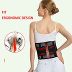 Back Braces for Lower Back Pain Relief with 5 Stays,Breathable Back Support Belt for Men/Women,Anti-skid lumbar support belt