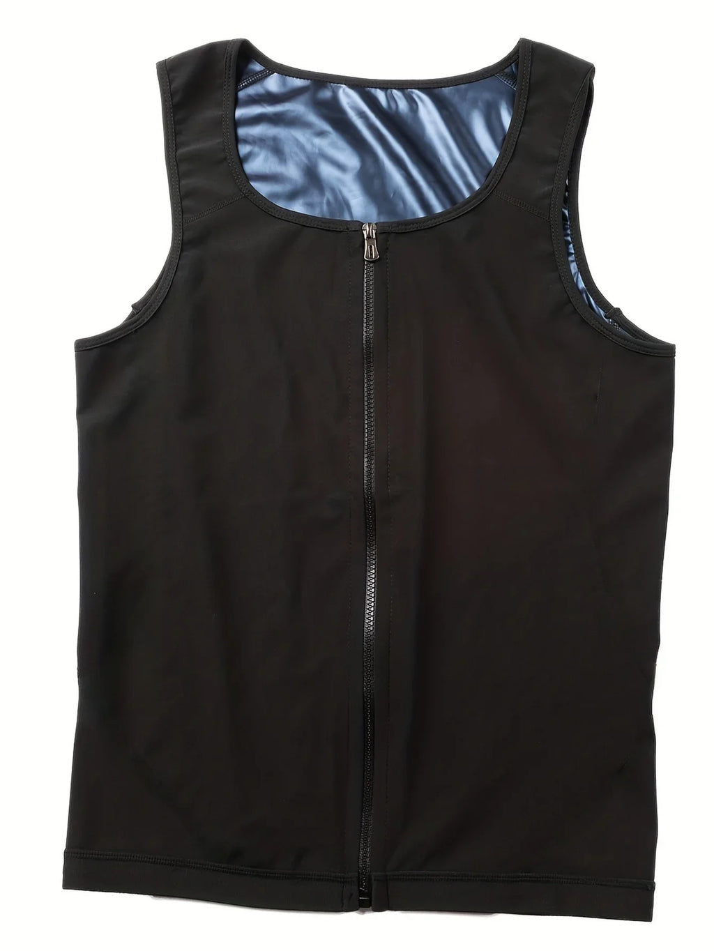 1pcs Sauna Sweat Suits Shirt Vest Waist Trainer for Men Compression Workout Shapewear Excersize Gym Clothes Working Out