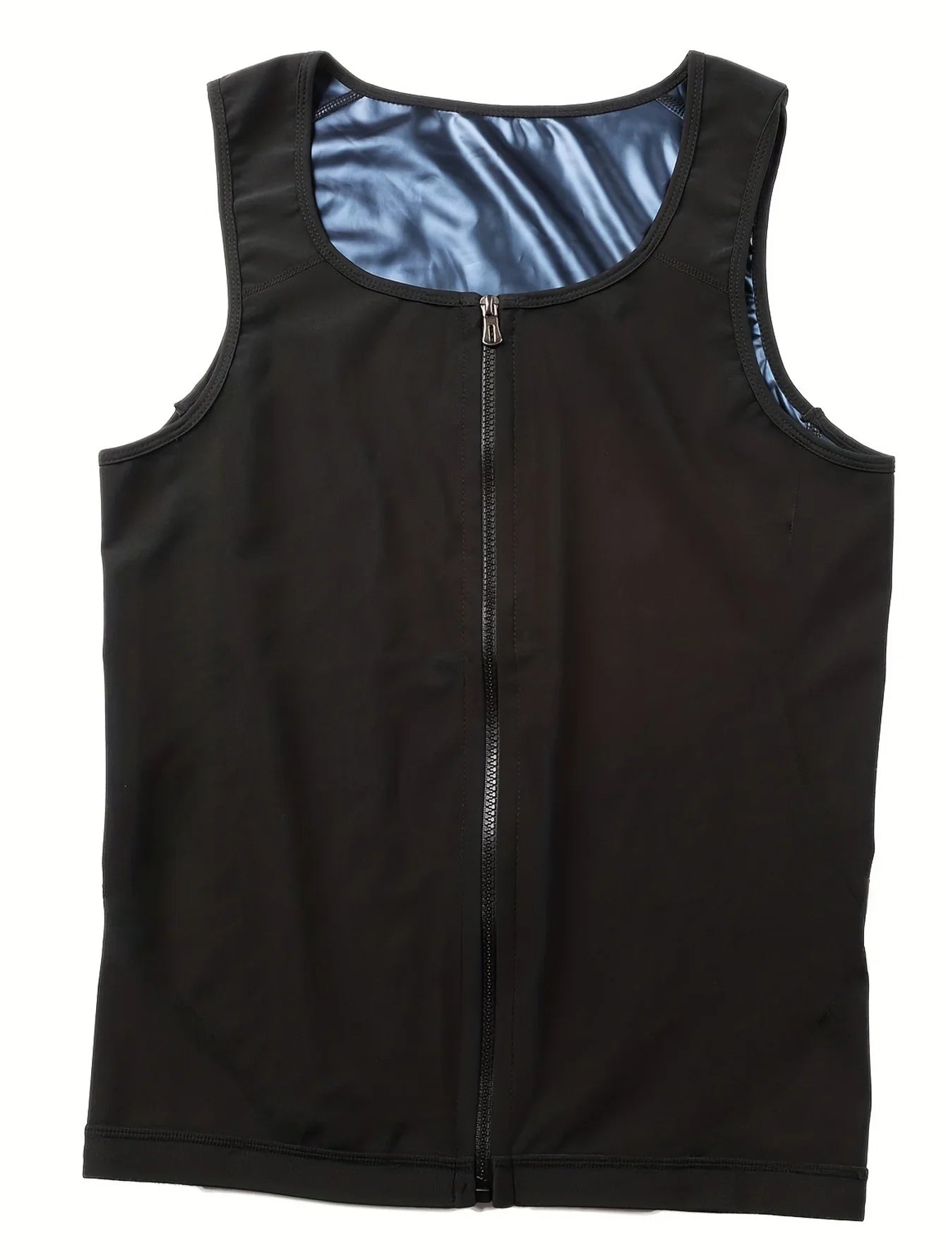 1pcs Sauna Sweat Suits Shirt Vest Waist Trainer for Men Compression Workout Shapewear Excersize Gym Clothes Working Out