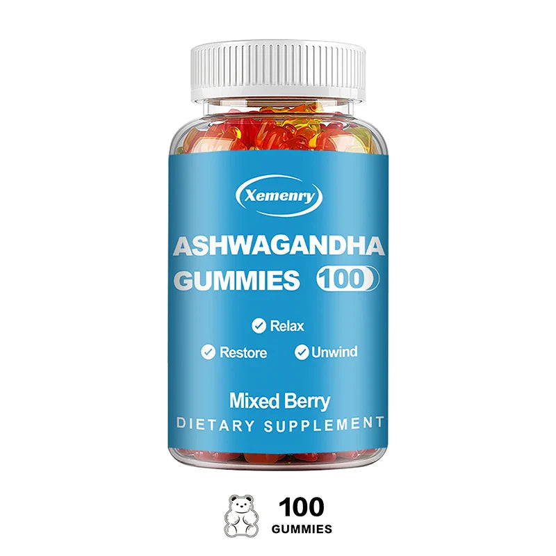 Ashwagandha gummies - Relieve Stress Help with Sleep Support Immune System Health