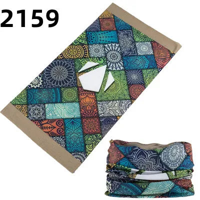 2101Unisex Climbing Hiking Scarf Sport Headwear Bandanas Motorcycle Turban Hand Band Magic Scarves Outdoor Cycling Headband Mask