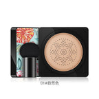 BB Air Cushion Base Foundation with Mushroom Head CC Cream Moisturizing Hydrating Concealer Makeup Brighten Skin Tone Cosmetics