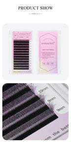 ANNAFRIS W Shape 6D Volume Eyelash Extension False Mink Soft Natural Premade Fans Lash 6D W Shaped Easy Faning Eyelashes