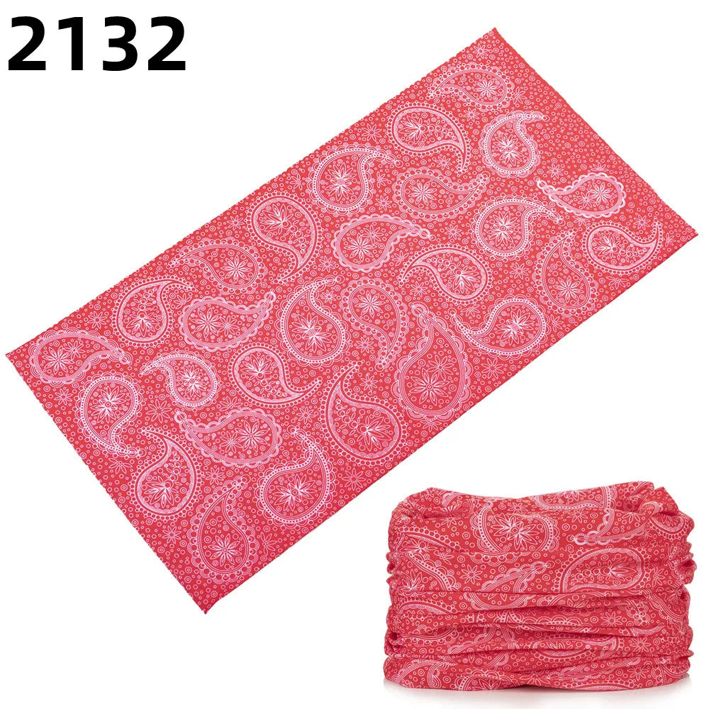2101Unisex Climbing Hiking Scarf Sport Headwear Bandanas Motorcycle Turban Hand Band Magic Scarves Outdoor Cycling Headband Mask