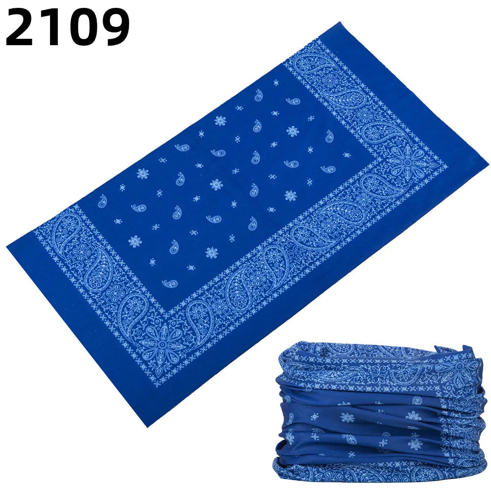 2101Unisex Climbing Hiking Scarf Sport Headwear Bandanas Motorcycle Turban Hand Band Magic Scarves Outdoor Cycling Headband Mask