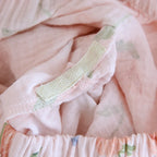 2025 New Summer Women's Pajama Set 100% Cotton Suspenders+Shorts with Chest Pads Two Piece Set of Ladies Flower Home Furnishings