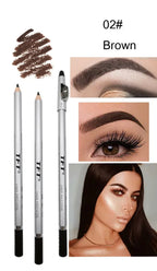 1/3pcs Eye Brow Pencil Waterproof Professional Women Eye Makeup Pen Easy Color Natural Black Brown Cosmetic Beauty Eyebrow Tool