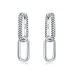 Earrings For Women Silver 925 Fashion Butterfly Snowflake Earrings Cubic Zircon Ear Studs Silver 925 Original Jewelry Gifts