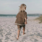 2025 Summer New Baby Short Sleeve Hollow Knit Cardigan Solid Infant Girl Coat Cotton Toddler Boys Knitted Jacket Kids Clothes