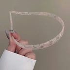 1pc Ladies Non-Clamping Ear Bone Hair Accessories Acetic Acid Headband Headband High-End Hairband Girls 2025 New Summer Elegant