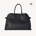 Handbag Tote Tote Commuter Leather Large Capacity Computer Bag White Soft Breathable Handbags Traveling