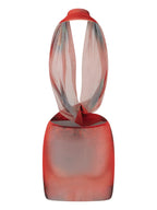 Combhasaki Womens Summer Beachwear Y2K Halter Deep V-Neck Sleeveless Backless Flower Tie-dye Print Bodycon Slim Short Mini Dress