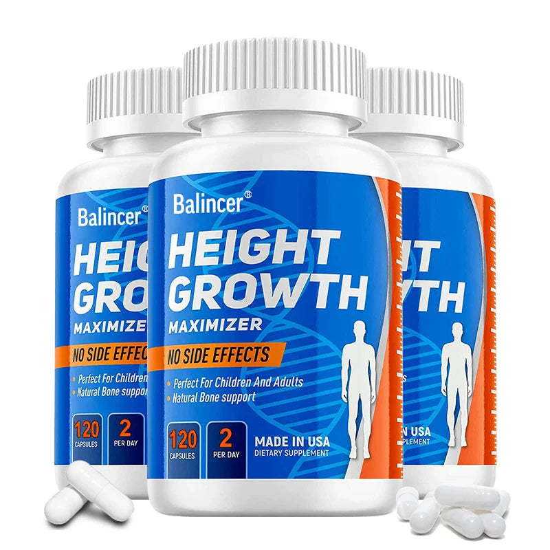 Bone Growth Supplement - Contains Multiple Vitamins To Increase Bone Density, Improve Osteoporosis and Promote Joint Health
