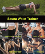 1pc Waist Trainer Slimming Body Shaper Fitness Belt Weight Loss Fat Burning Sport Girdle Sweat Trimmer Workout Cincher Shapewear