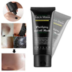 Bamboo Charcoal New Suction Face Deep Cleansing Black Mud Mask Blackhead Remover Peel-Off Mask Easy To Pull