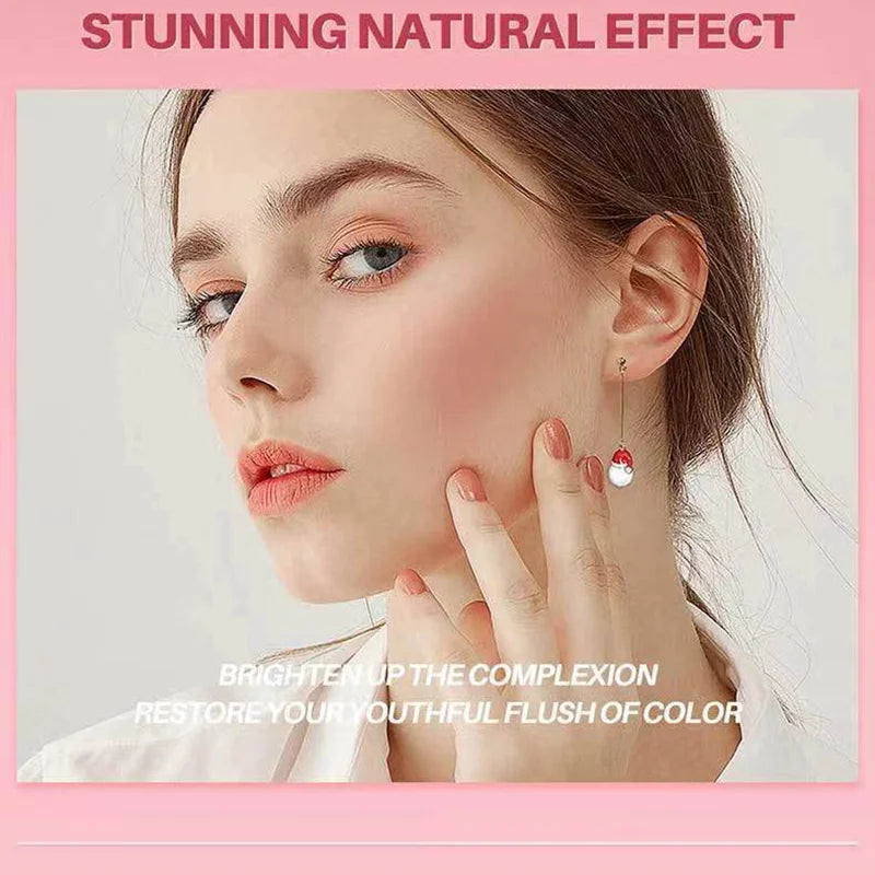 4 Colors Blush Powder Face Makeup  Sweet Warm Colors Matte Cheek Powder Facial Beauty Cosmetic Makeup Blush